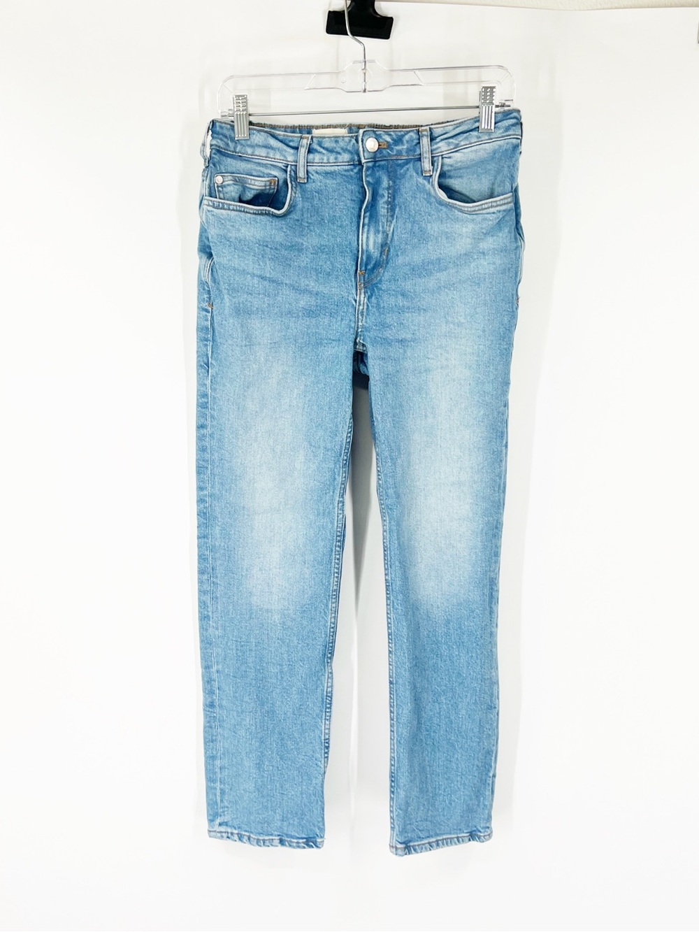 Pilcro by Anthropologie Mid-Rise Straight Jeans